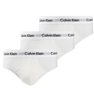 Calvin Klein Slips cotton stretch 3-pack wit