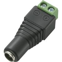 TRU COMPONENTS DC-13F Laagspannings-connector Bus, recht 5.5 mm 2.5 mm 1 stuk(s) - thumbnail