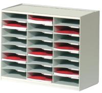 Paperflow sorteerrek Evolution, 24 vakken Paperflow sorteerrek Evolution, 24 vakken
