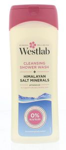 Westlab Bad & douche gel himalaya zout reinigend (400 ml)