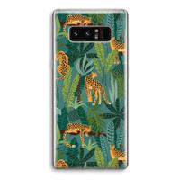 Luipaard 2: Samsung Galaxy Note 8 Transparant Hoesje - thumbnail