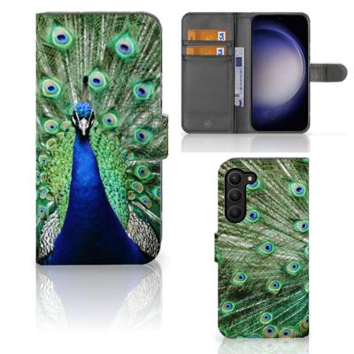Samsung Galaxy S23 Plus | Telefoonhoesje | Met pasjeshouder | Pauw