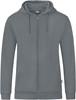 JAKO C6820 Jas Met Kap Organic - Steengrijs - L
