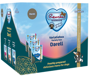 Renske variatiebox Darell 30 x 185gram hondenvoer