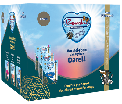 Renske variatiebox Darell 30 x 185gram hondenvoer