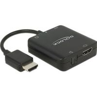 Delock 62784 HDMI-audio-extractor 4K 30 Hz compact - thumbnail