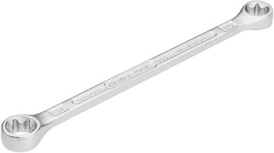 HAZET Dubbele ringsleutel 609-E10XE12 · Buiten-TORX®-profiel · SW E10, E12