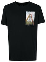 Osklen t-shirt à imprimé graphique - Noir