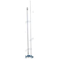 Antena VHF para embarcaciones a motor GLORA305 - ANTENA RA305 2,4m -2 tramos