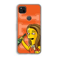 Jamie Lee Simpson: Google Pixel 4a Transparant Hoesje