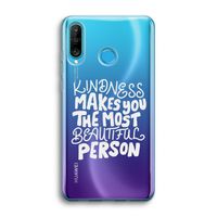 The prettiest: Huawei P30 Lite Transparant Hoesje