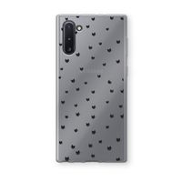Kleine kattenkopjes: Samsung Galaxy Note 10 Transparant Hoesje
