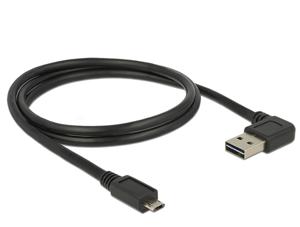DeLOCK EASY-USB-A 2.0 male > EASY-USB Micro-USB-B 2.0 male kabel 1 meter