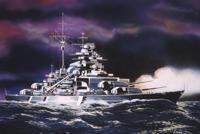 Revell Bismarck Marineschipmodel Montagekit 1:1200 - thumbnail