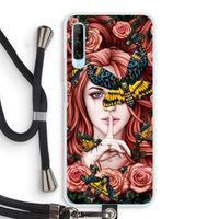 Lady Moth: Huawei P Smart Pro Transparant Hoesje met koord