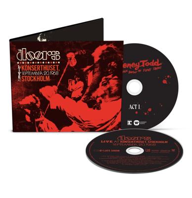 The Doors - Live At Konserthuset, Stockholm, September 20, 1968 (Record Store Day 2024) CD
