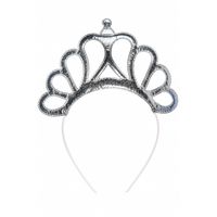 Lg-imports Kroontje Zeemeermin Achtvorm Meisjes Zilver - thumbnail