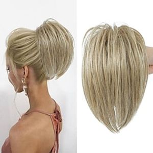 Chignons Knot Trekkoord Synthetisch haar Haar stuk Haarextensies Recht Feest Kerstcadeaus Alledaagse kleding A1 A2 A4 Lightinthebox