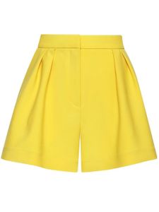 Oscar de la Renta short à pinces - Jaune