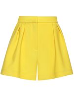 Oscar de la Renta short à pinces - Jaune