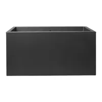 Elho vivo next plantenbak met wielen 60cm living black