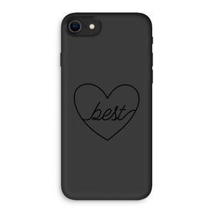 Best heart black: iPhone 7 Biologisch afbreekbaar hoesje