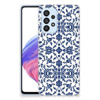 Samsung Galaxy A53 5G TPU Case Flower Blue