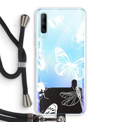 Tiny Bugs: Huawei P Smart Pro Transparant Hoesje met koord