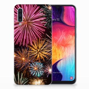 Samsung Galaxy A50 Silicone Back Cover Vuurwerk