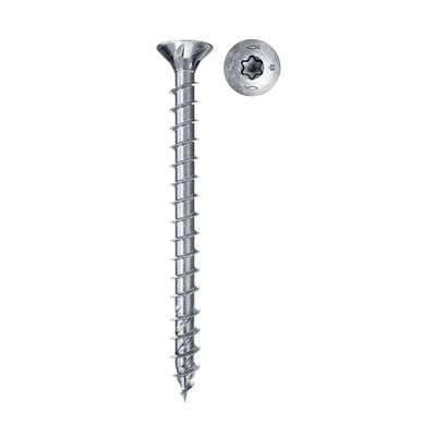 Fischer 670453 Power-Fast II Spaanplaatschroef 6 mm 50 mm T-profiel Staal Galvanisch verzinkt 200 stuk(s)