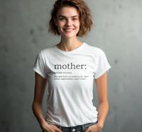 T-shirt moeder definitie