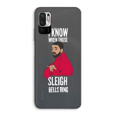 Sleigh Bells Ring: Xiaomi Redmi Note 10 5G Transparant Hoesje