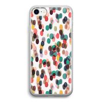 Tropical Dots: iPhone SE 2020 Transparant Hoesje Tropical Dots: iPhone SE 2020 Transparant Hoesje