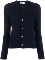 Comme Des Garçons Play classic knit cardigan - Bleu - thumbnail