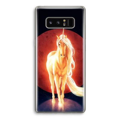 Last Unicorn: Samsung Galaxy Note 8 Transparant Hoesje