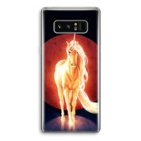Last Unicorn: Samsung Galaxy Note 8 Transparant Hoesje