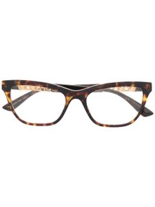 Versace Eyewear lunettes de vue VE3318 à monture rectangulaire - Marron