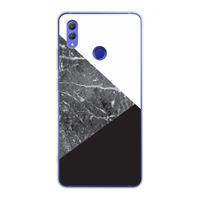 Combinatie marmer: Honor Note 10 Transparant Hoesje