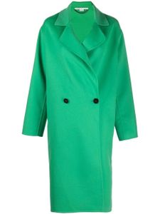 Stella McCartney manteau en laine à boutonnière croisée - Vert