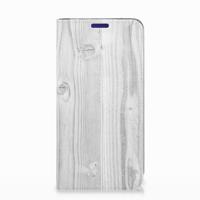 Samsung Galaxy S10e Book | Wallet Case | White Wood