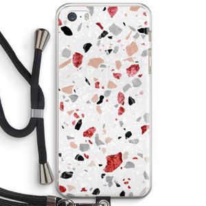 Terrazzo N°12: iPhone 5 / 5S / SE Transparant Hoesje met koord