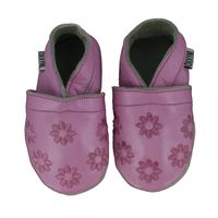 Oxxy babyslofjes roze bloemetjes Maat - thumbnail