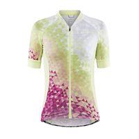 Craft ADV Endur Graphic Jersey Fiets Shirt Dames (Giallo) M Multi-Giallo