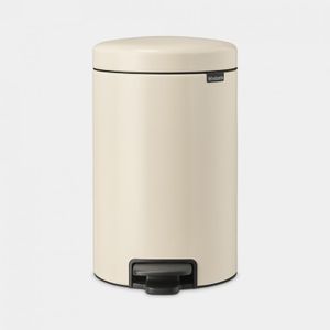 Brabantia NewIcon pedaalemmer 12 liter met kunststof binnenemmer - Soft Beige