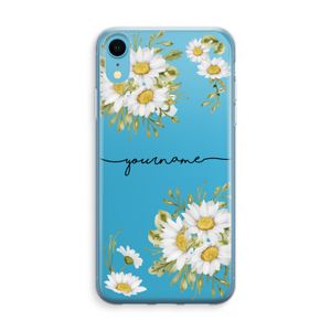 Daisies: iPhone XR Transparant Hoesje