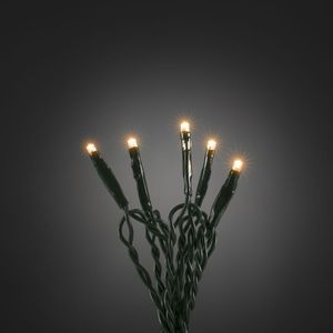 Mini LED kerstverlichting voor binnen 50 lampjes mat warm wit 6 meter