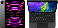 Apple iPad Pro (2022) 11 inch 256GB Wifi Space Gray + Magic Keyboard - thumbnail