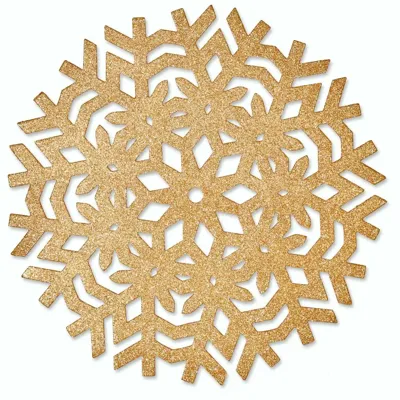 Unique Living placemat ice 38cm goud