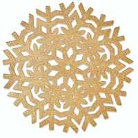 Unique Living placemat ice 38cm goud