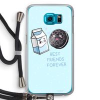 Best Friend Forever: Samsung Galaxy S6 Transparant Hoesje met koord